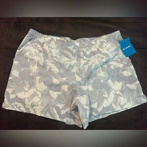 NWT Columbia Women's Sandy River II Printed Floral Shorts XL